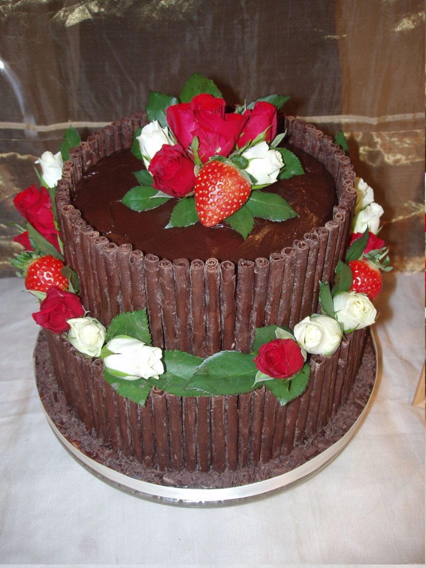 chocolate wedding cakes Yeovil Somerset